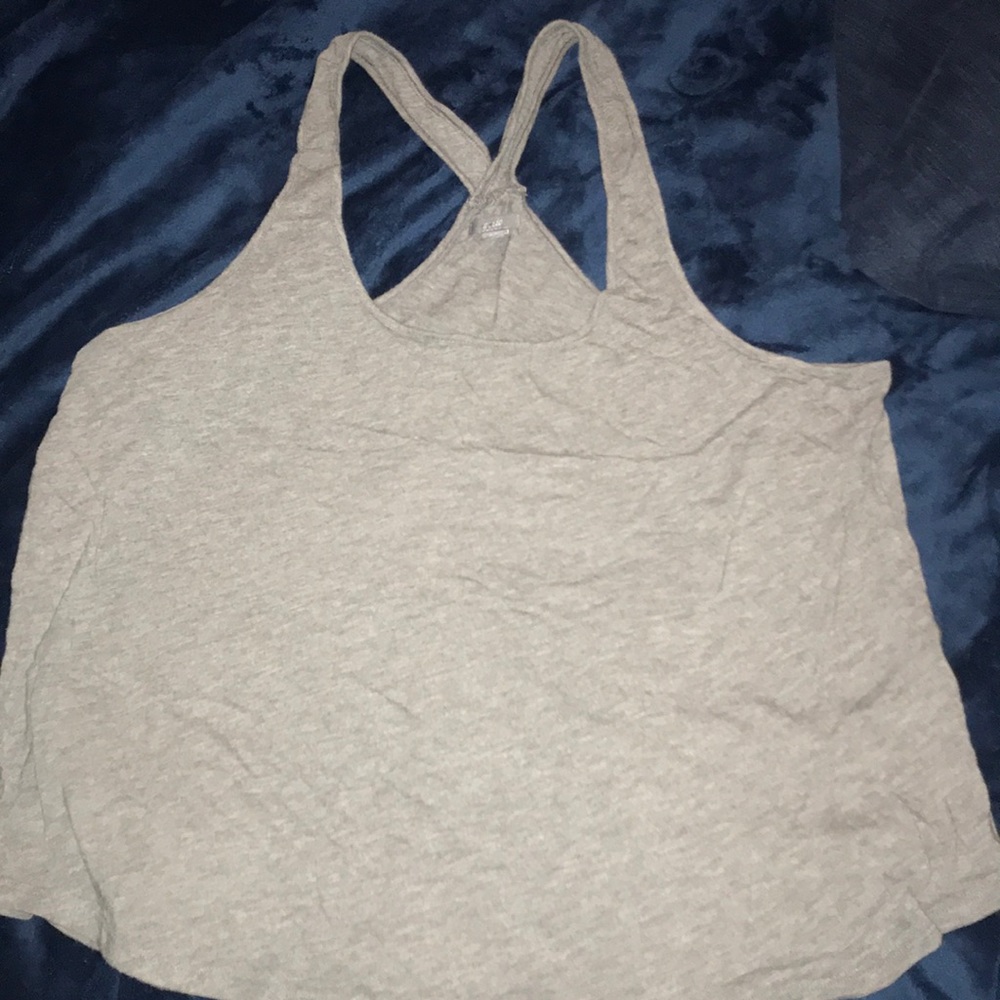 Aerie Gray Racerback Tank